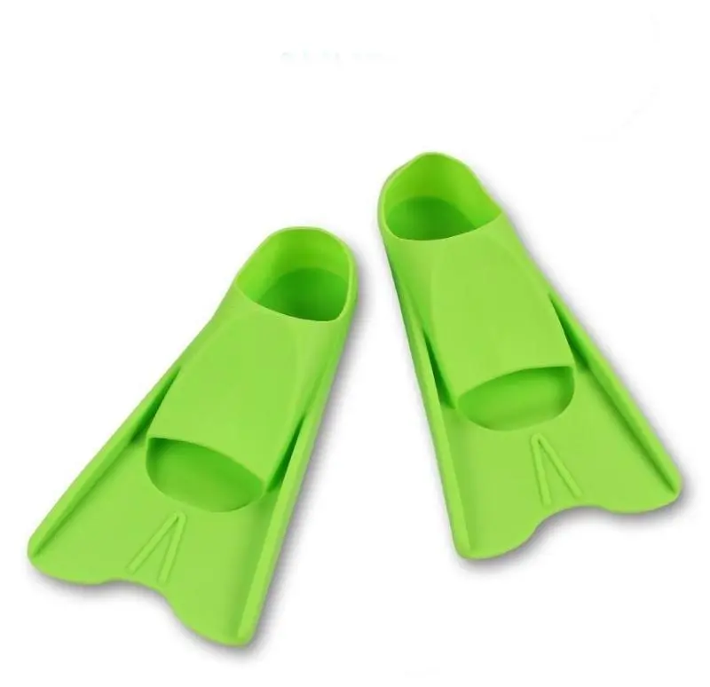 Ласты INDIGO для бассейна салатовые от магазина Супер Спорт